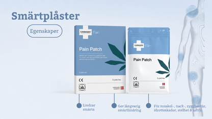 Cannasen Smärtplåster (8 st)