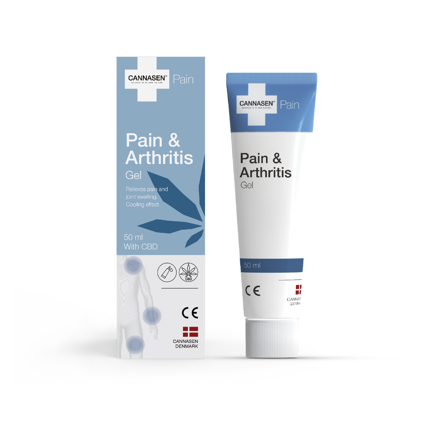 Cannasen CBD Artritgel 50 ml – naturlig smärtlindring vid artrit