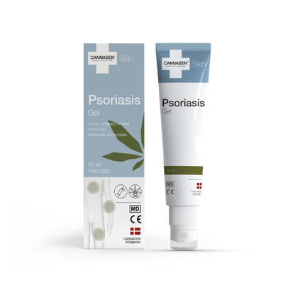 Cannasen CBD Psoriasis Gel 50 ml – lindrar klåda och rodnad