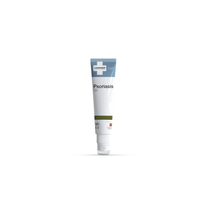 Cannasen CBD Psoriasis Gel tub – naturlig hudvård mot psoriasis